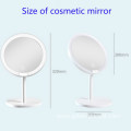 bedroom makeup mirror with led light OEM cosmetic led mirror